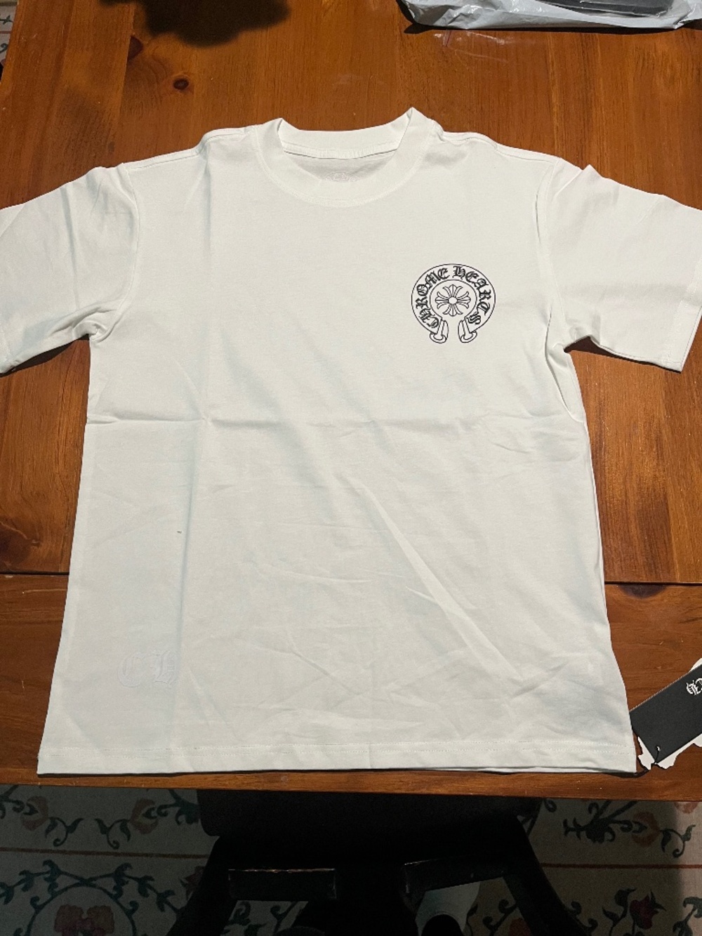 White Chrome Hearts T-shirt Size S